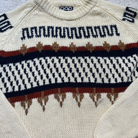 Vintage GAP Nordic Fair Isle Ski Sweater XL - Picture 6 of 13